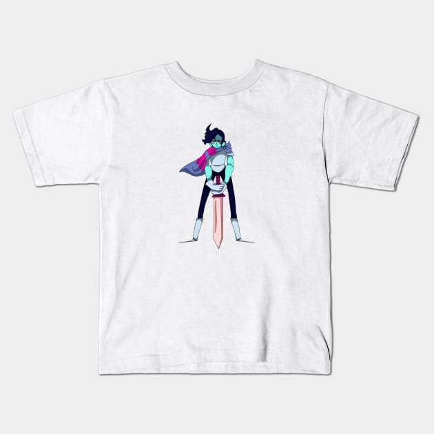 Kris Deltarune Kids T-Shirt by Brockshu